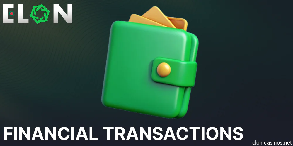 Elon Casino rules regarding payments and transactions in Bangladesh