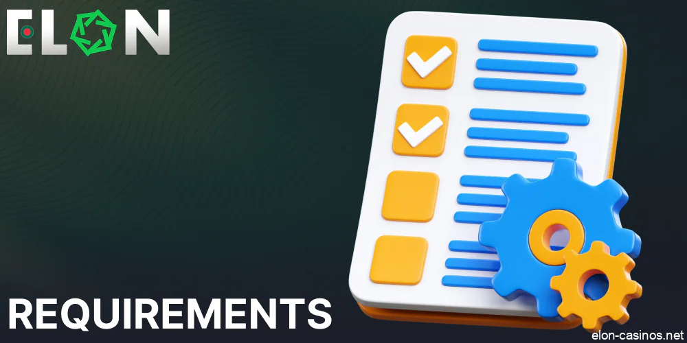 Elon Casino bonus requirements for players from Bangladesh